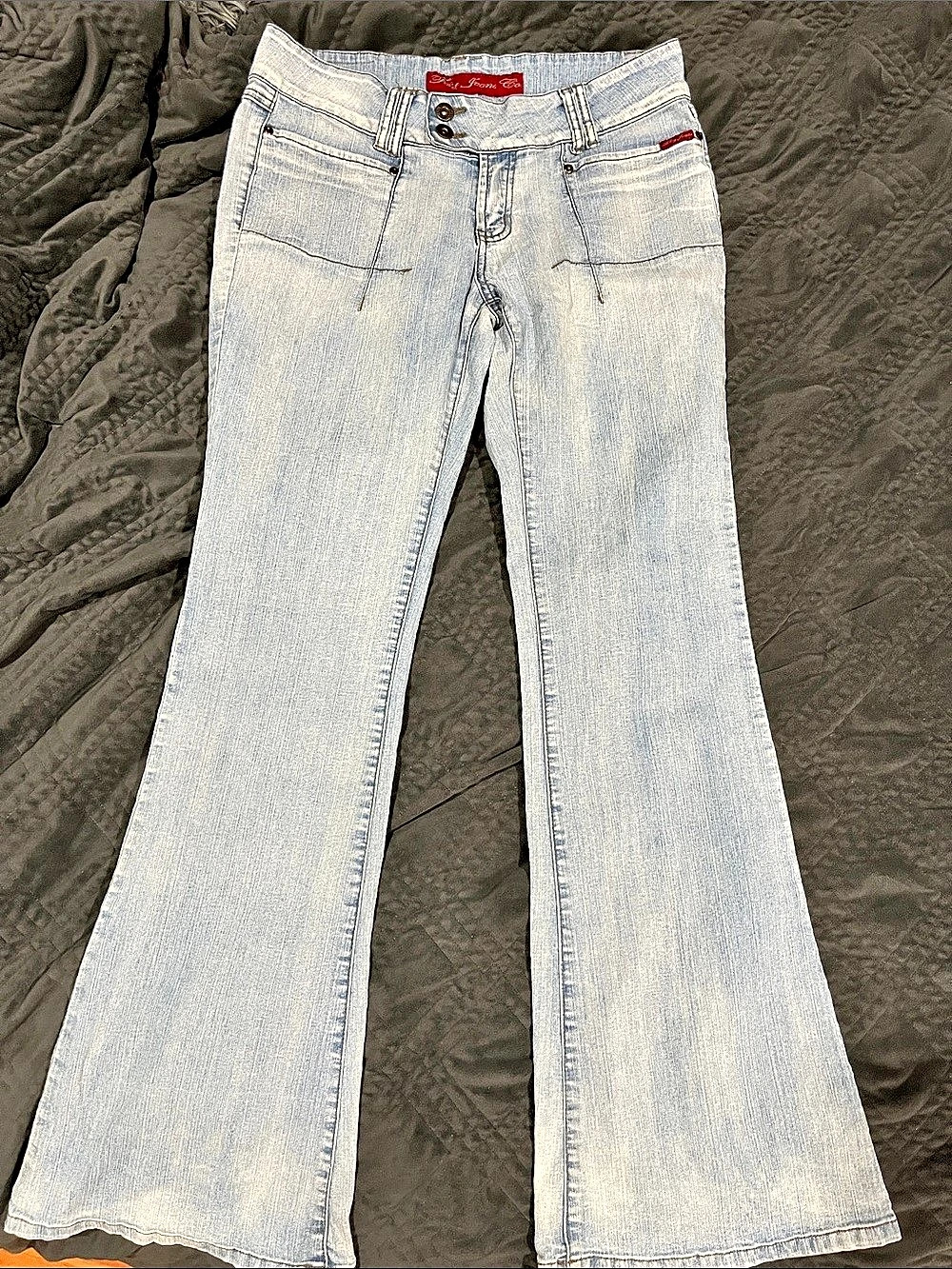 Foxy Jeans Flare Leg Jeans in Blue